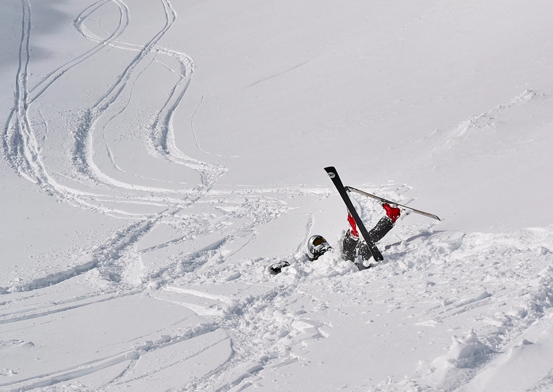 woorden op de piste in Frankrijk