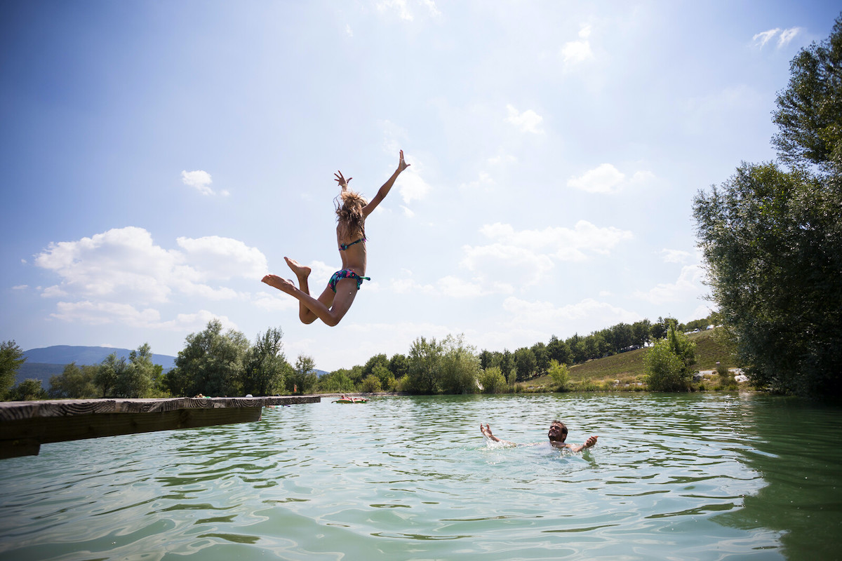 Huttopia Villages activiteiten zwemmen