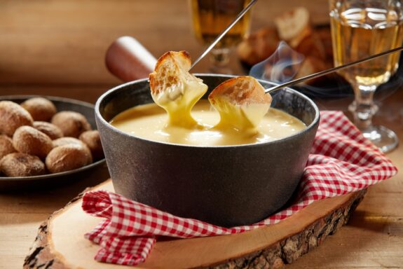 kaasfondue Franse Alpen