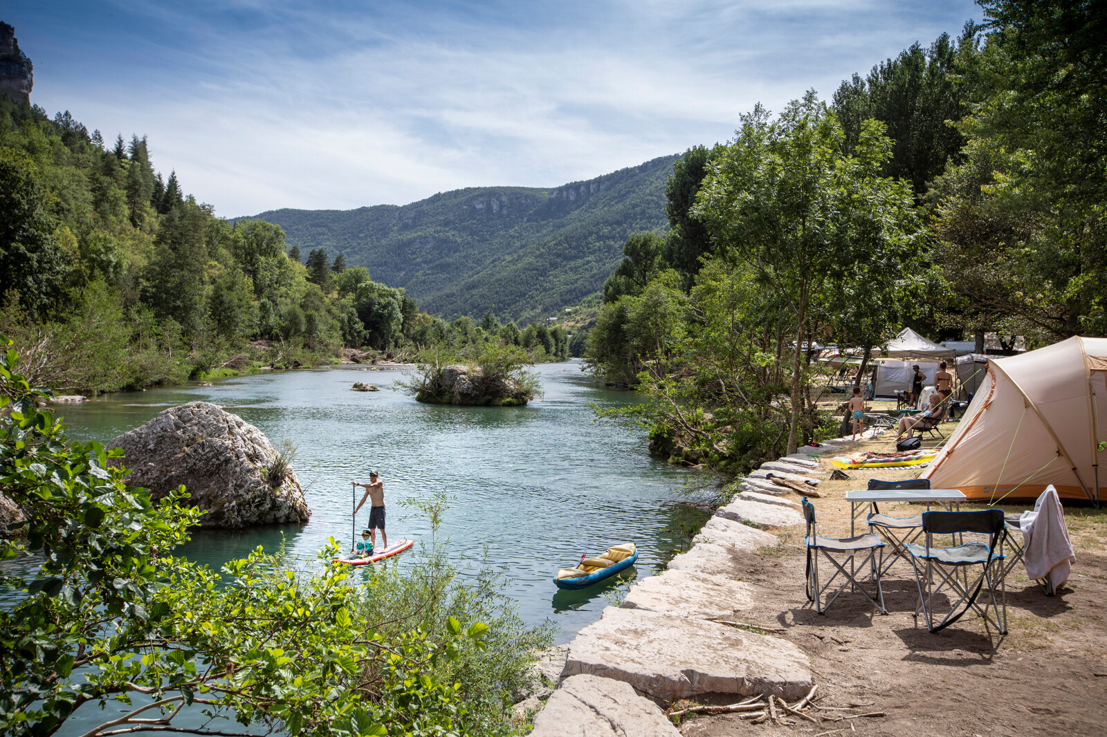 camping Gorges du Tarn Huttopia