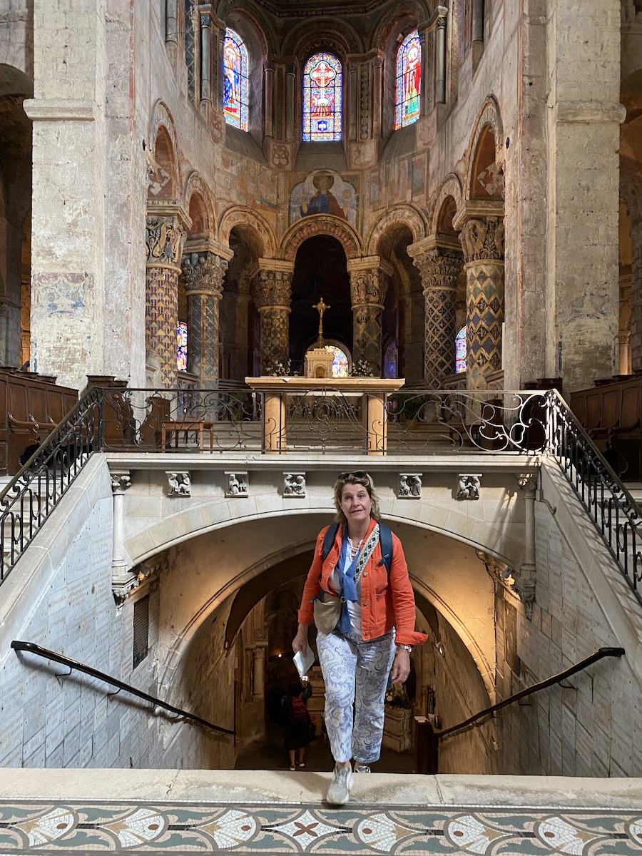 Poitiers kerk St Radegonde