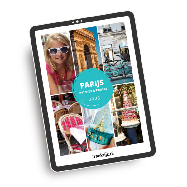 cover ebook Parijs met tieners & kids 2025