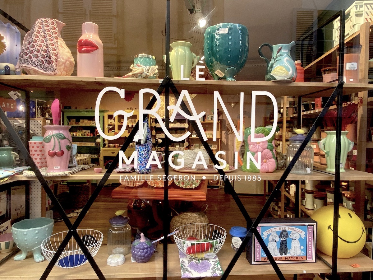 Poitiers concept-store winkel binnenstad