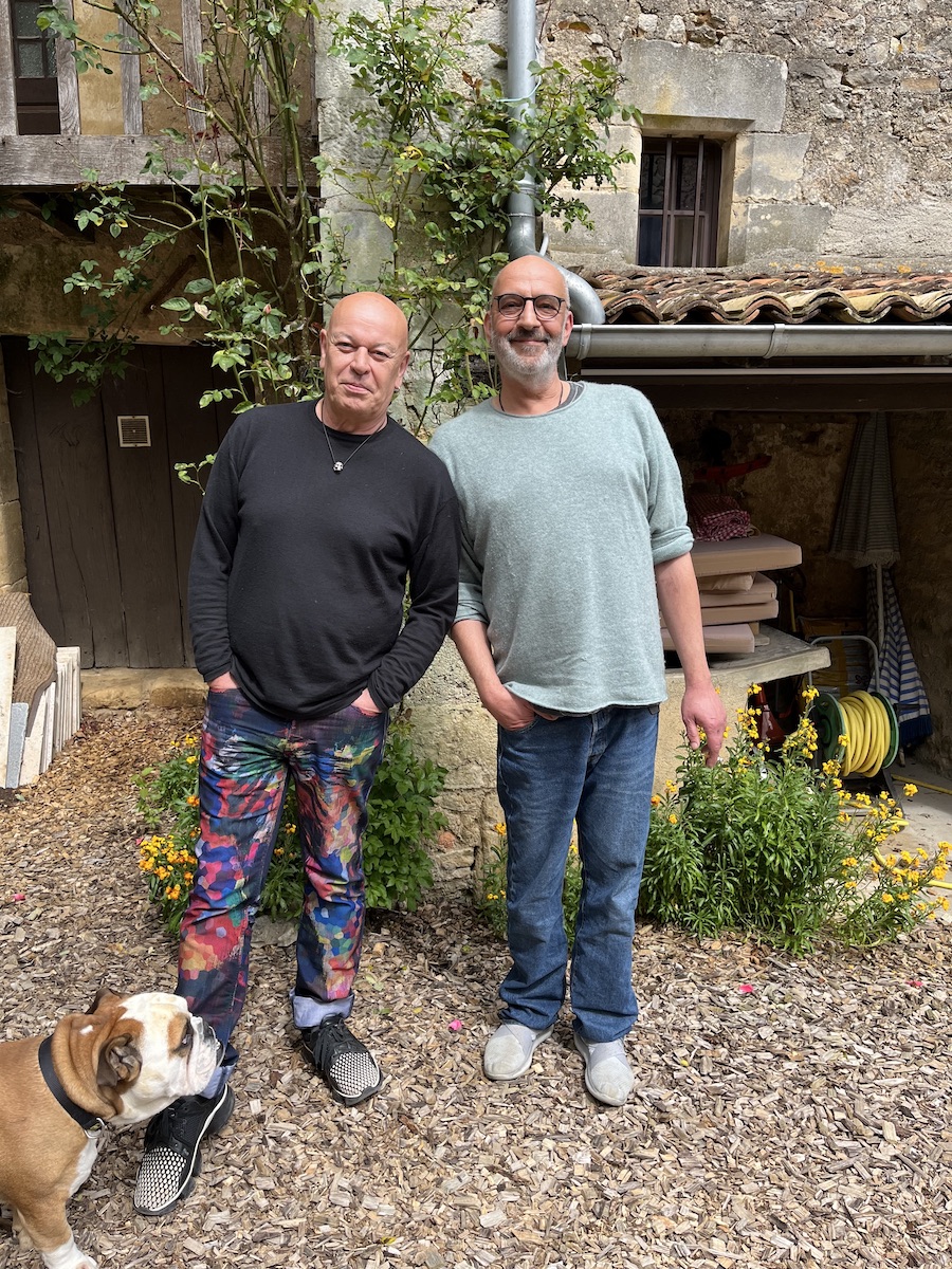 B&B bij Poitiers L'Ecu de France NIcolas en Jean-François