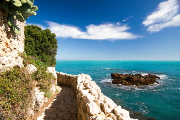 Het kustpad van Antibes