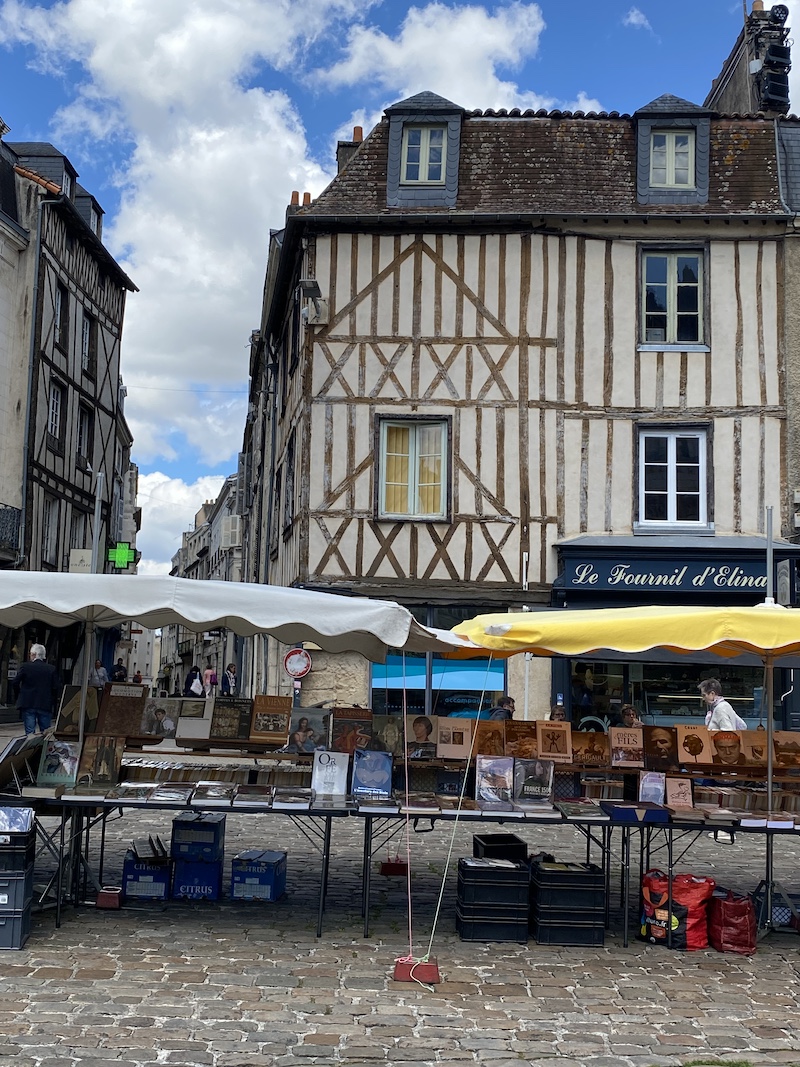 Poitiers markt