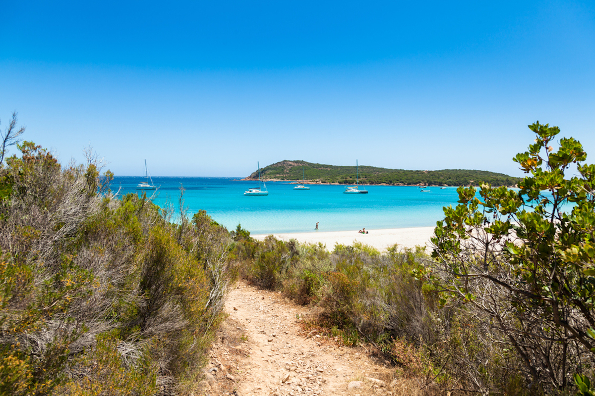 Corsica Rondinara beach 