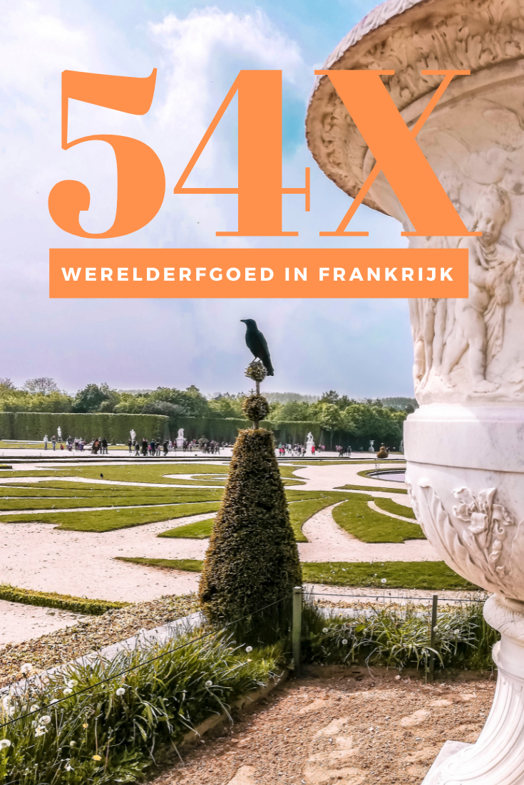 54x Unesco plekken Frankrijk