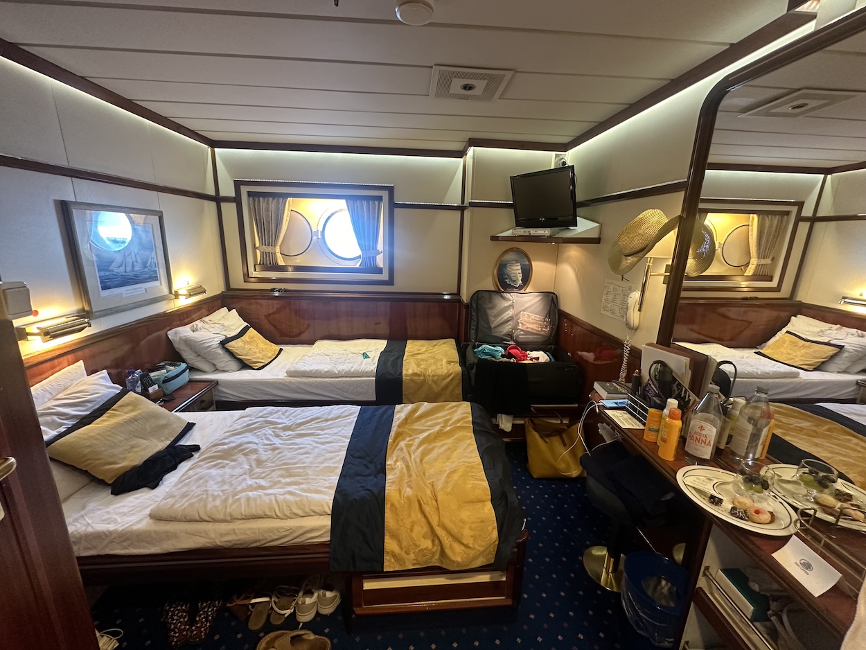 Star Clippers zeilcruise Corsica - cabin