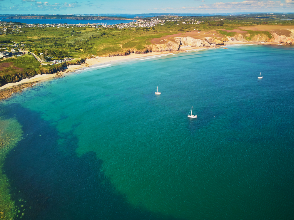 Bretagne douanierspad kust Crozon