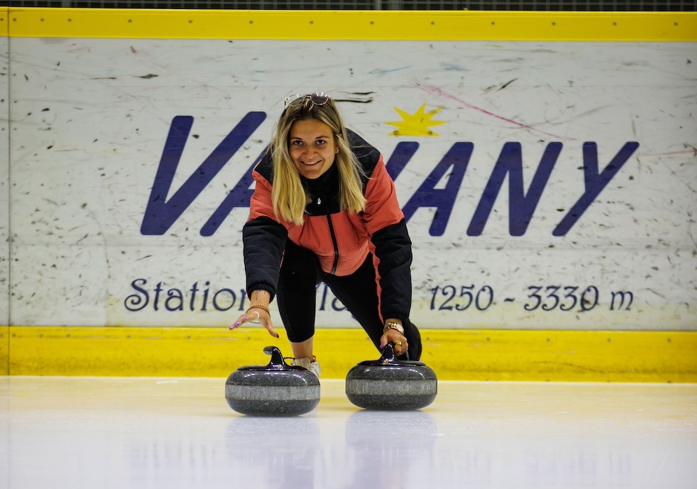 Curling in Vaujany