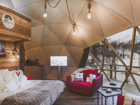 sfeervol verblijf wintersport Frankrijk