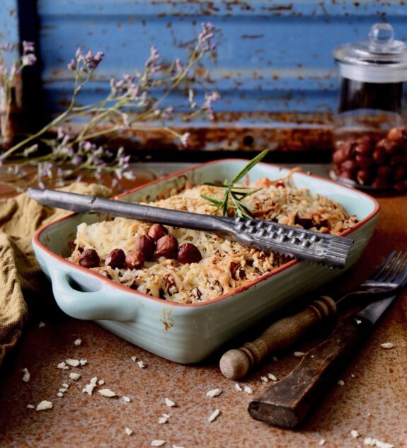 ovenschotel witlof wortel hazelnoot