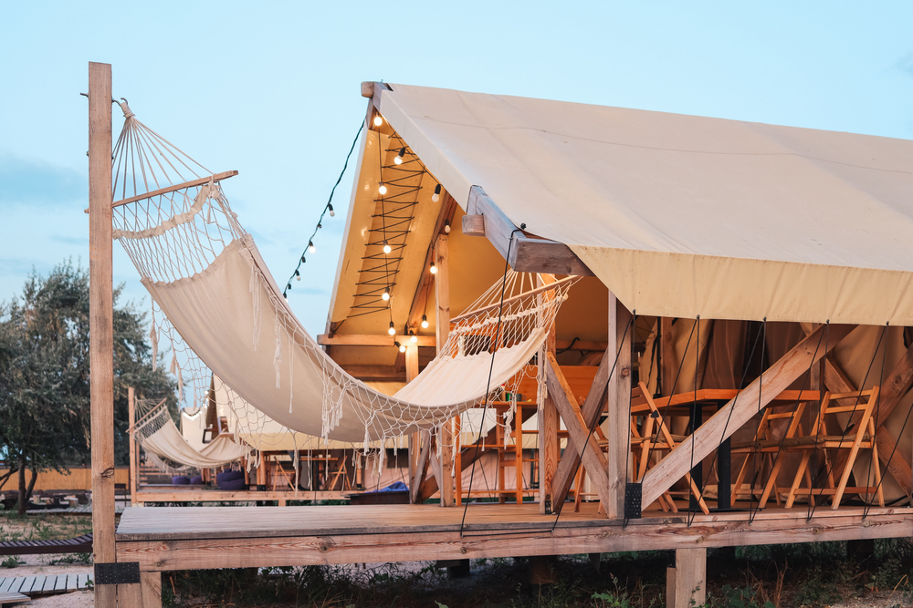 Glamping in Frankrijk