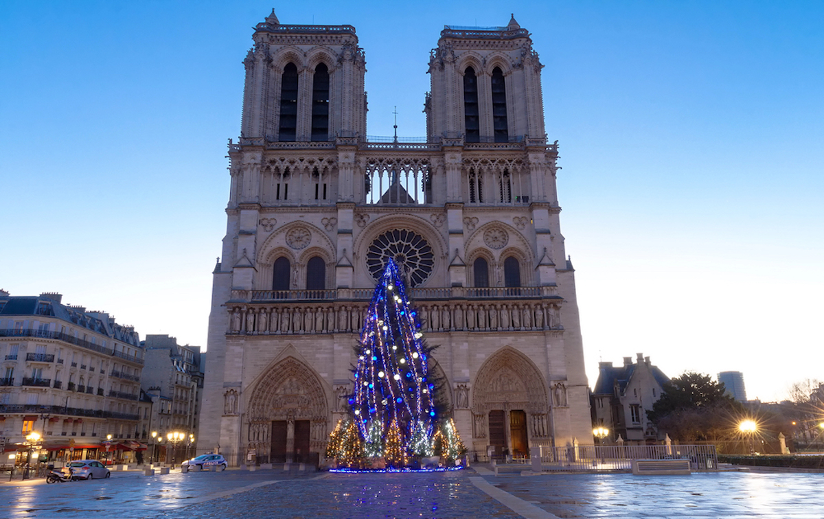 Notre Dame winter kerstvakantie