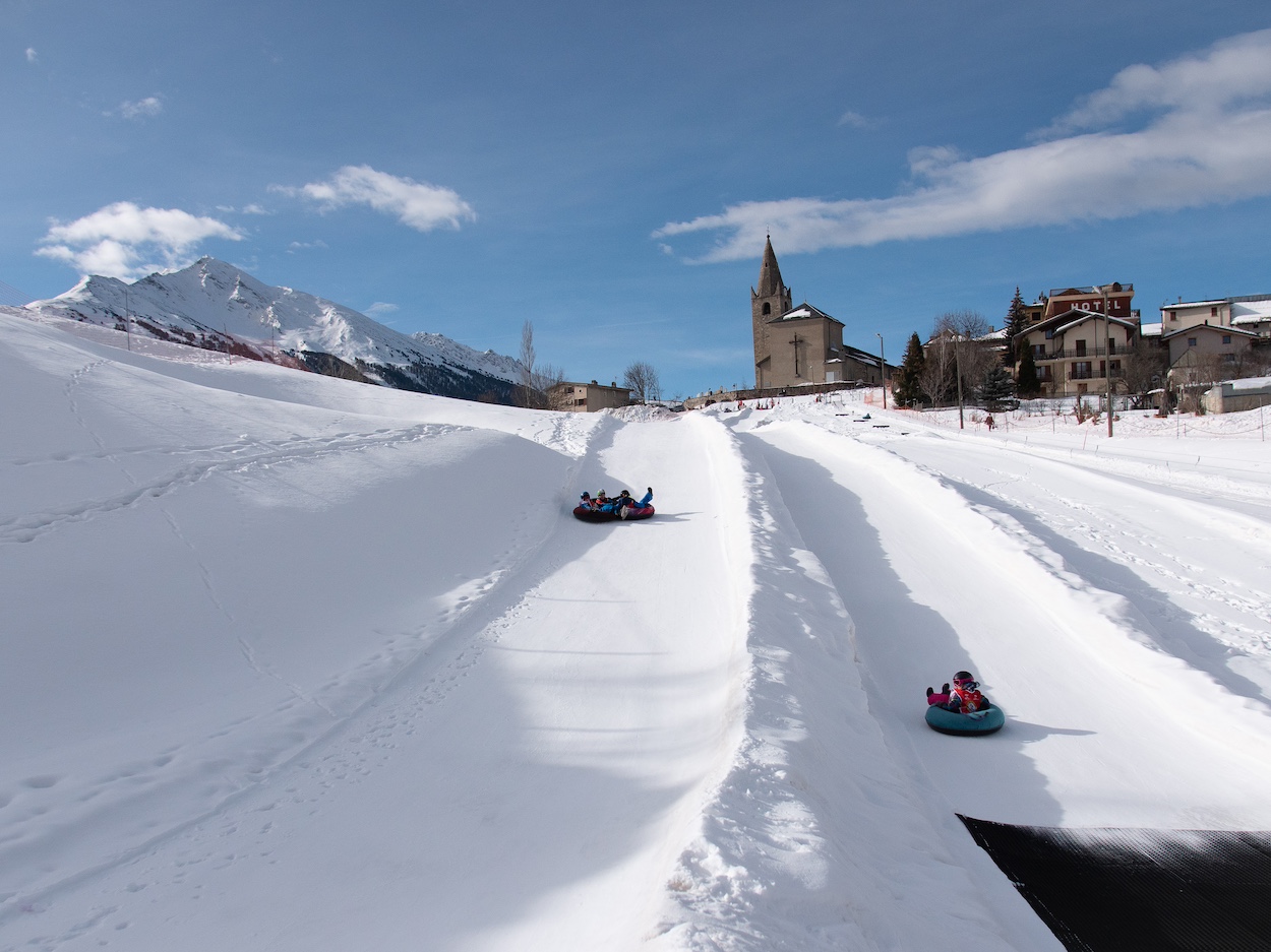 Snowtubing Aussois