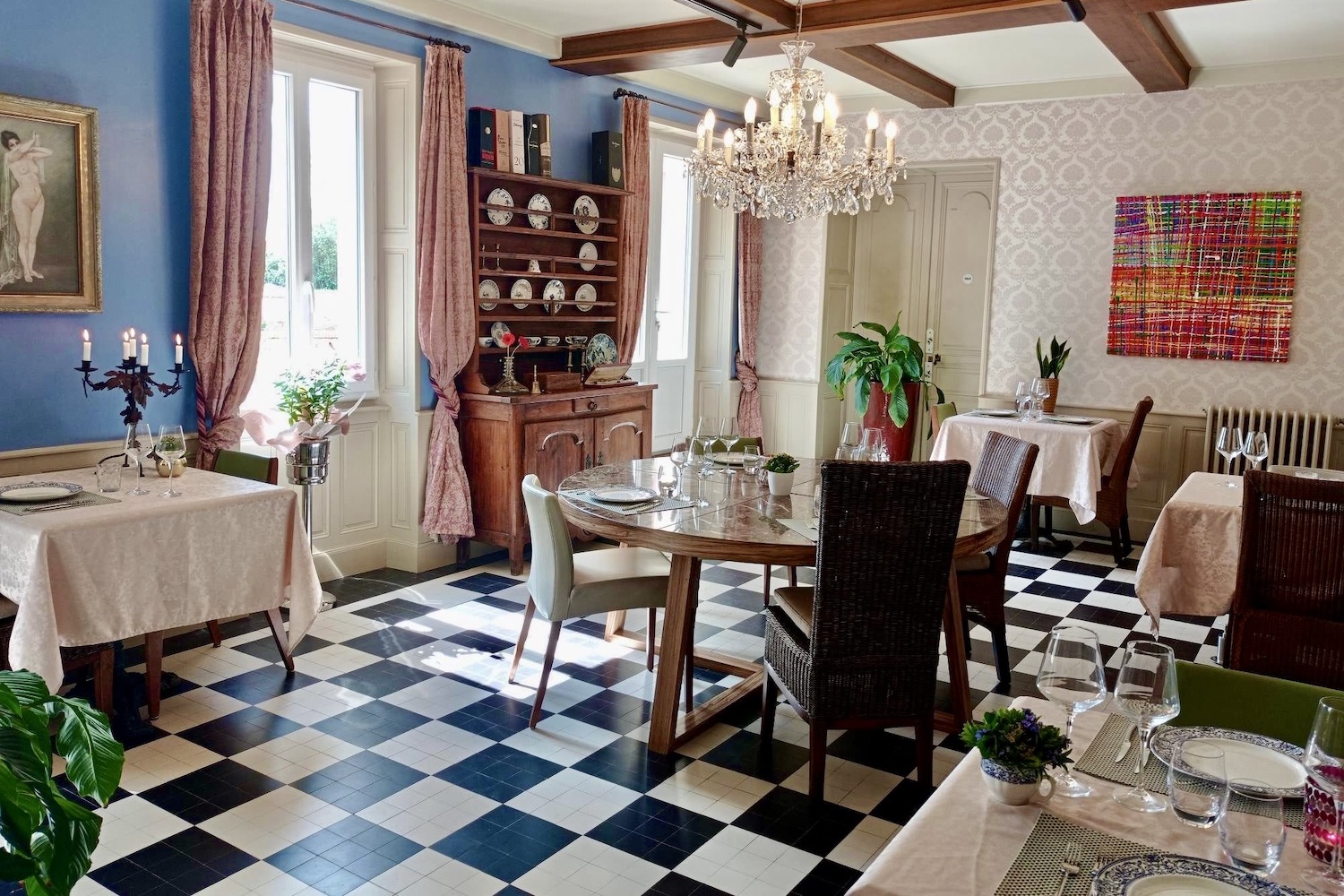 Domaine de Rasigous restaurant eetzaal