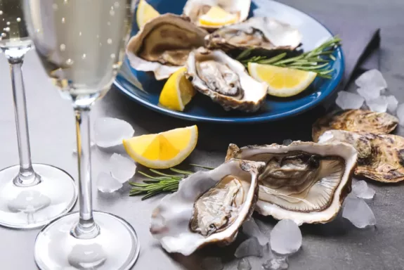 oesters en champagne