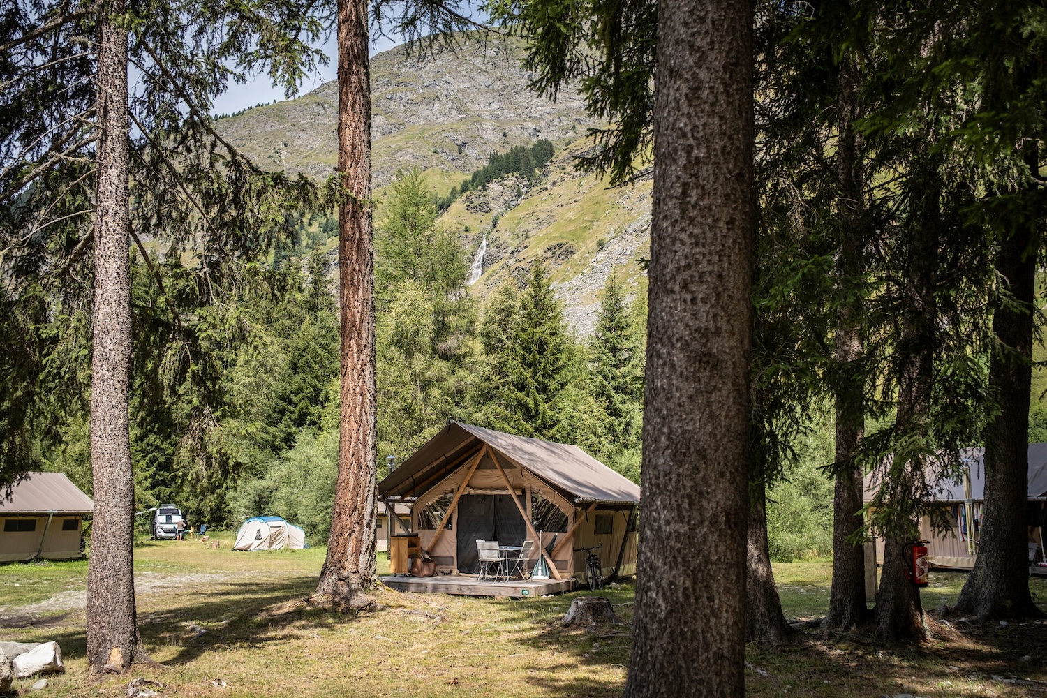 Huttopia Champigny in de Franse Alpen