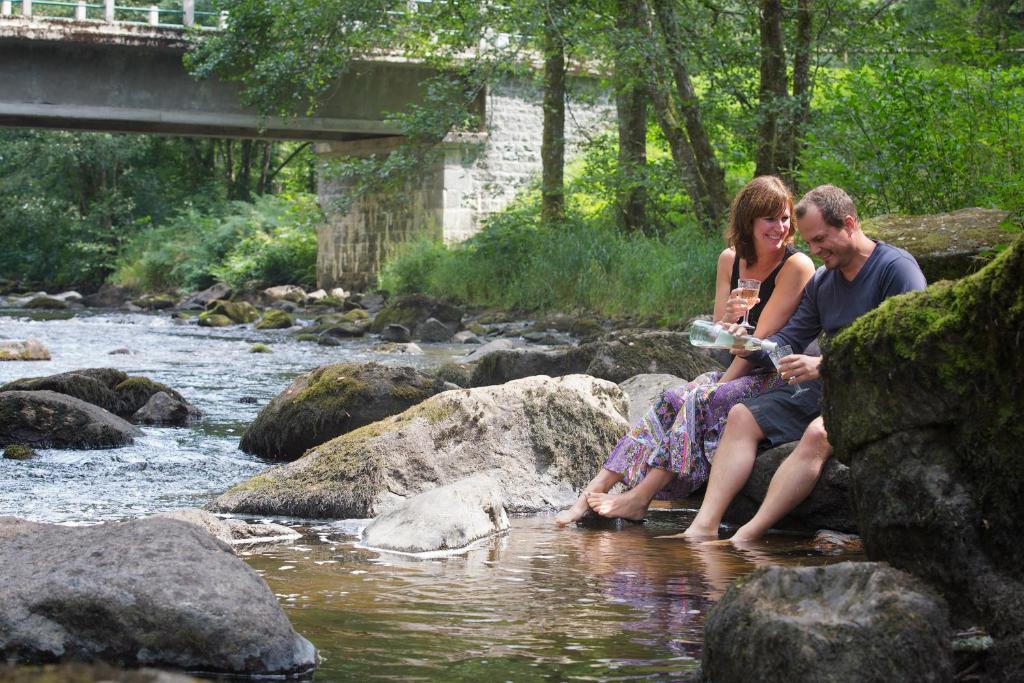 vakantie in de groene Creuse Abbaye du Palais