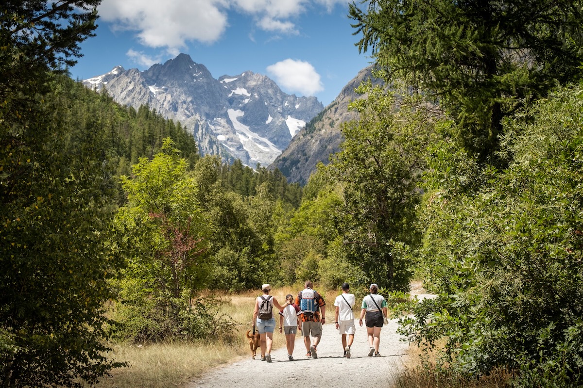 Huttopia Vallouise camping in de Franse Alpen