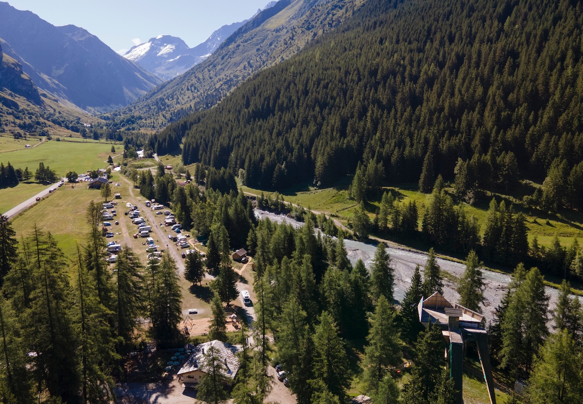 Huttopia Champigny in de Franse Alpen