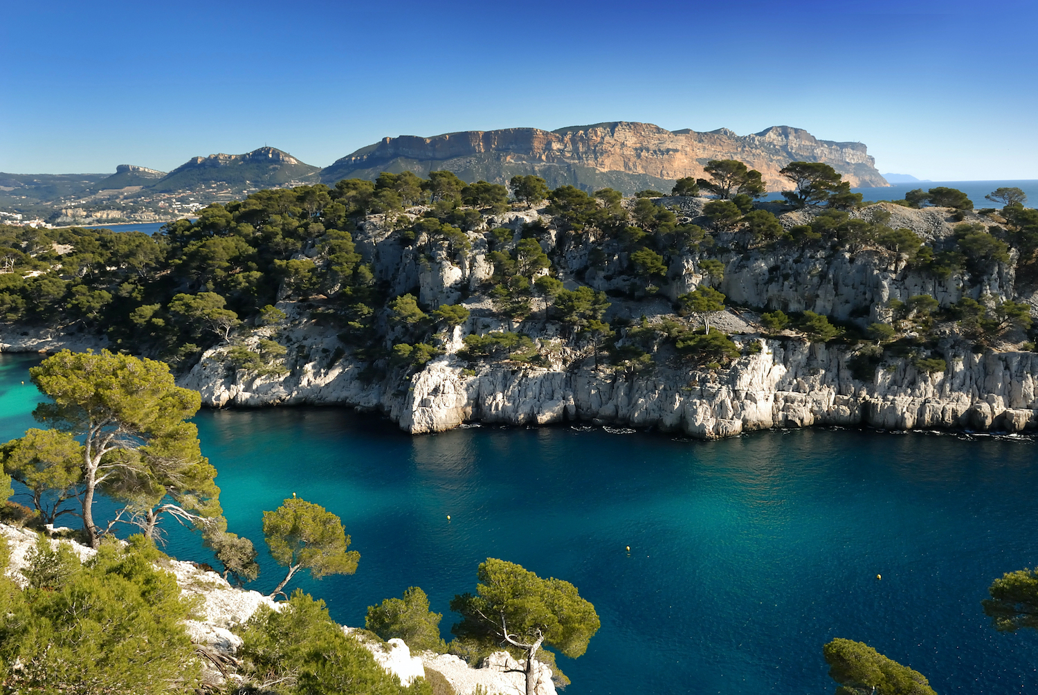 Calanques bij Marseille en Cassis