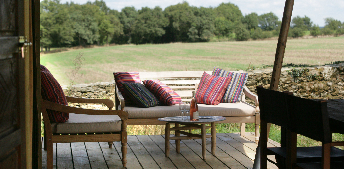 Glamping bij Chateau Breduriere - Vendee