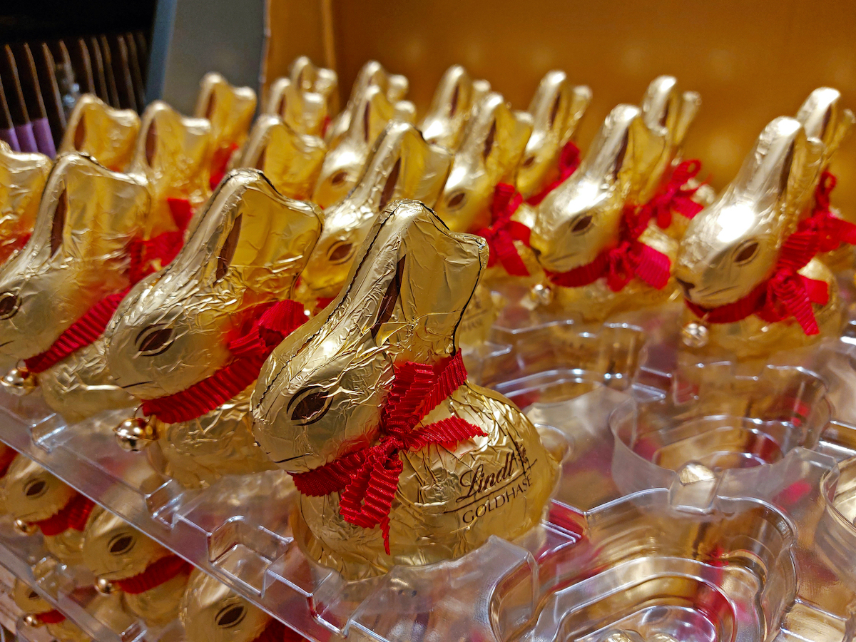 chocoladehaasjes Pasen Frankrijk