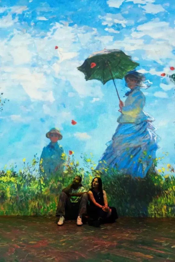 Monet Fabrique des Lumieres Westergas