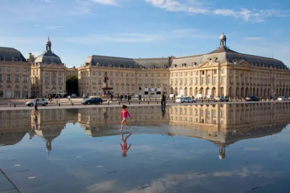 Bordeaux met kinderen Miroir d'Eau