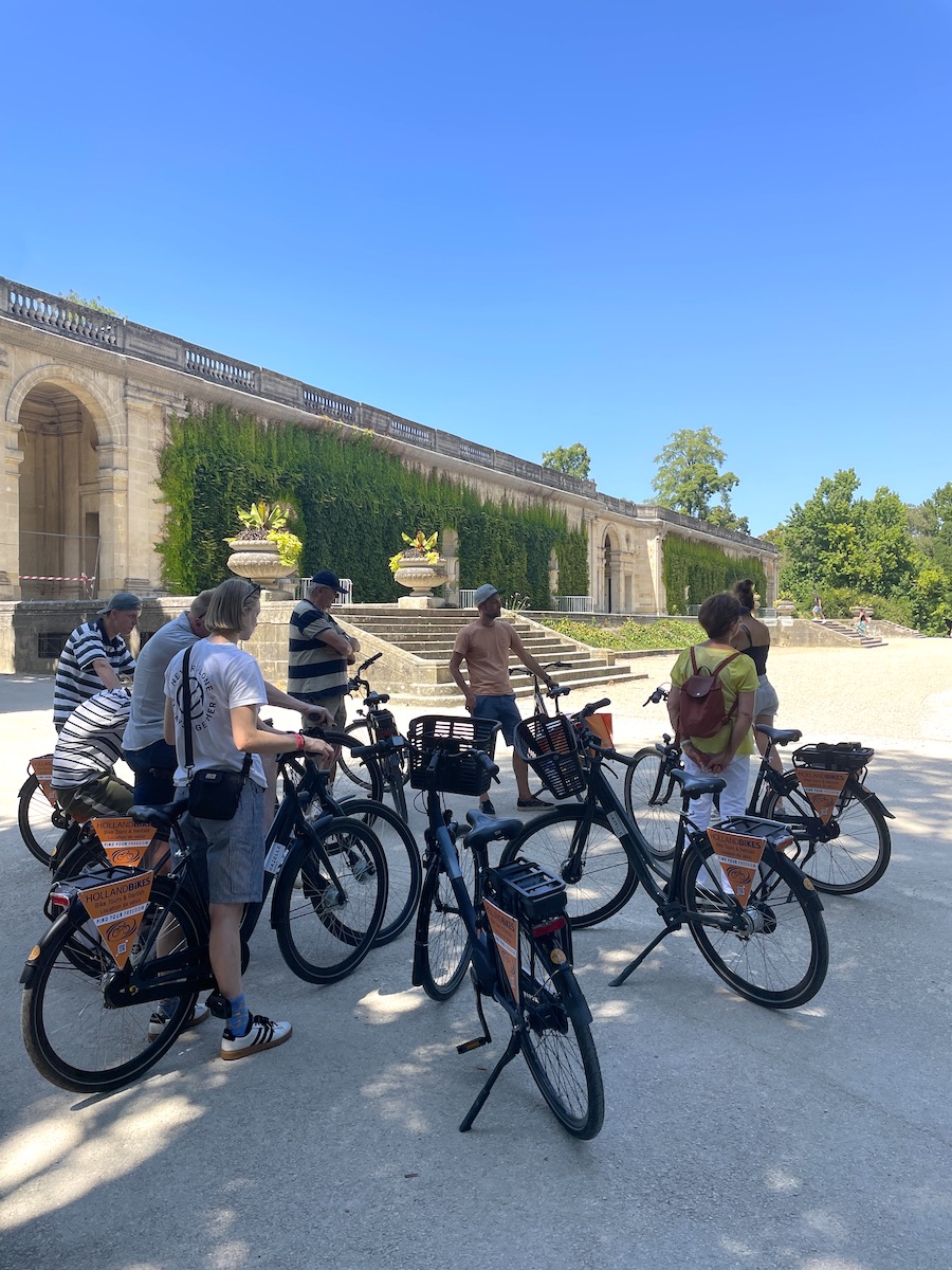 Nederlandse rondleiding op de fiets in Bordeaux
