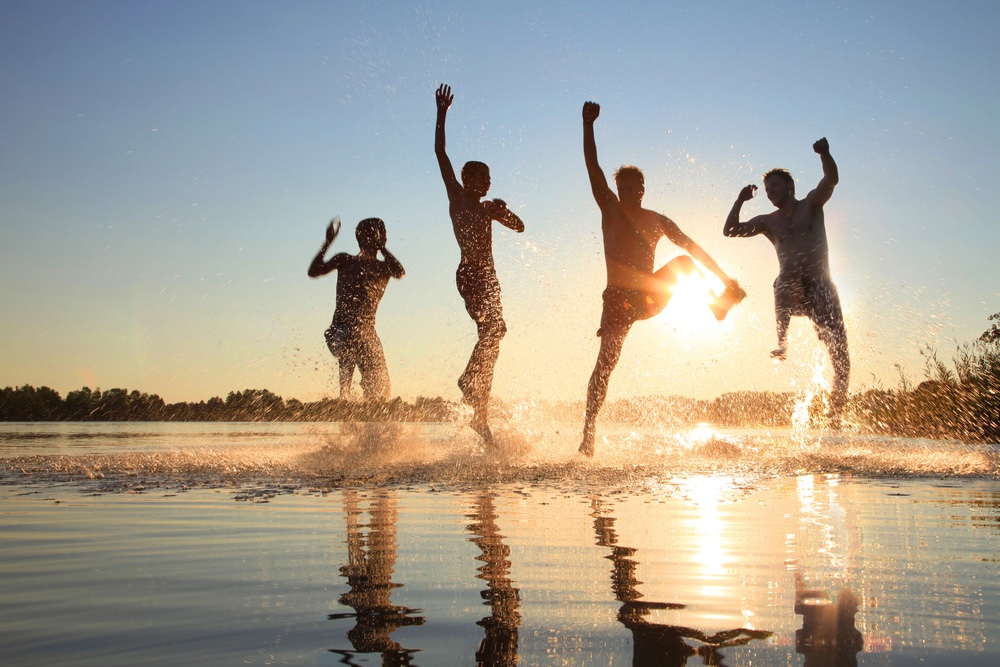 Met tieners op vakantie-