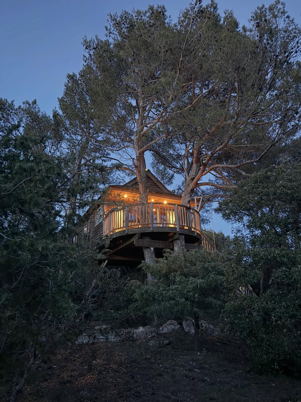 Absoluut Valvert boomhut in de Provence
