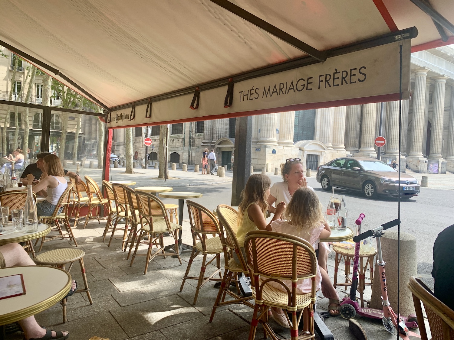terrassen in Parijs Place Saint-Sulpice