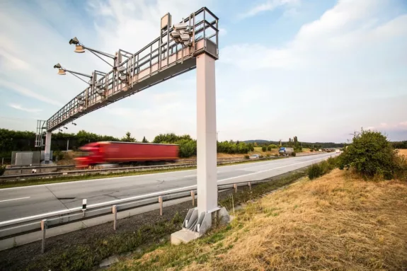 Free flow -tolwegen in Frankrijk