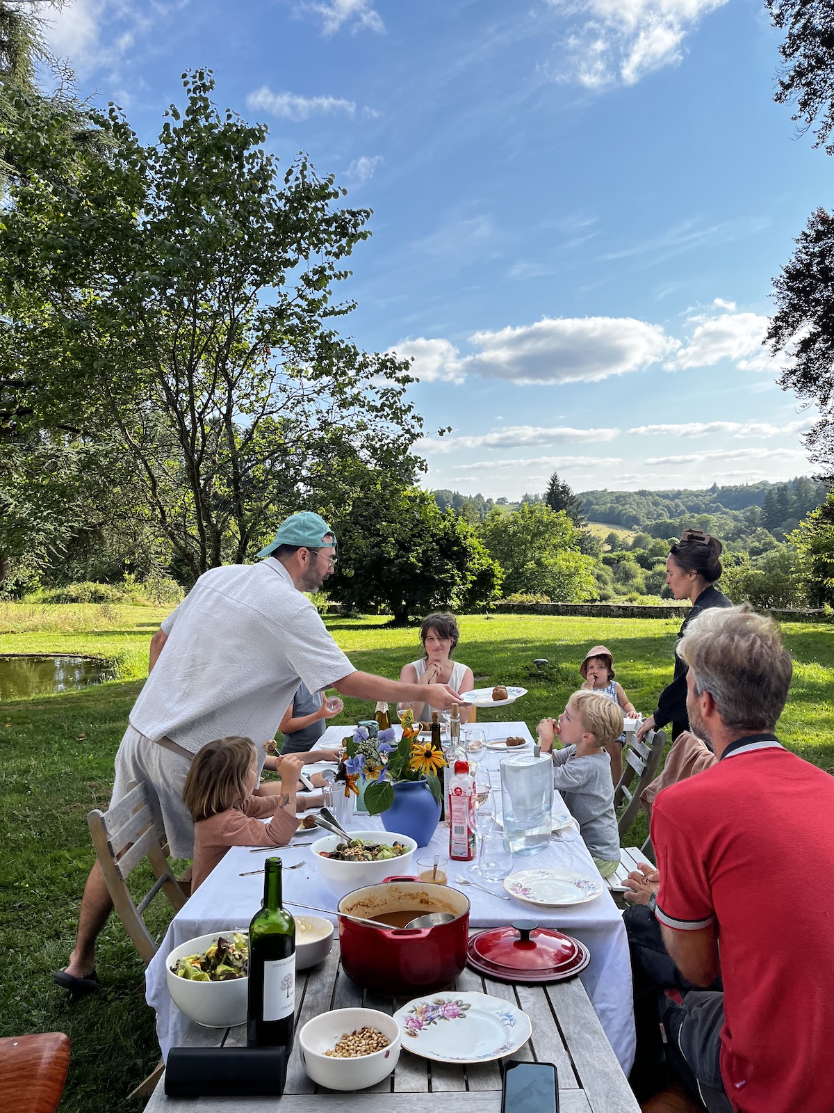 wonen in een kasteel in de Limousin
