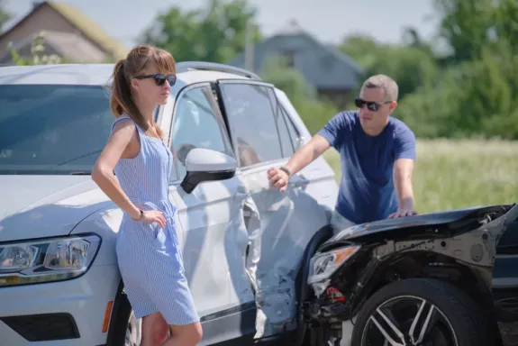 Aanrijding tijdens vakantie