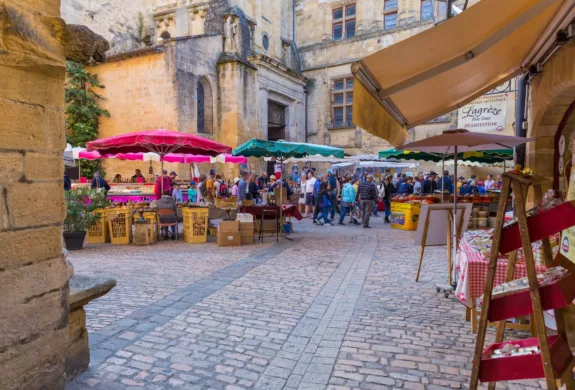 markt in Sarlat