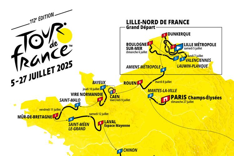 Tour de France Pas-de-Calais start in Lille 2025