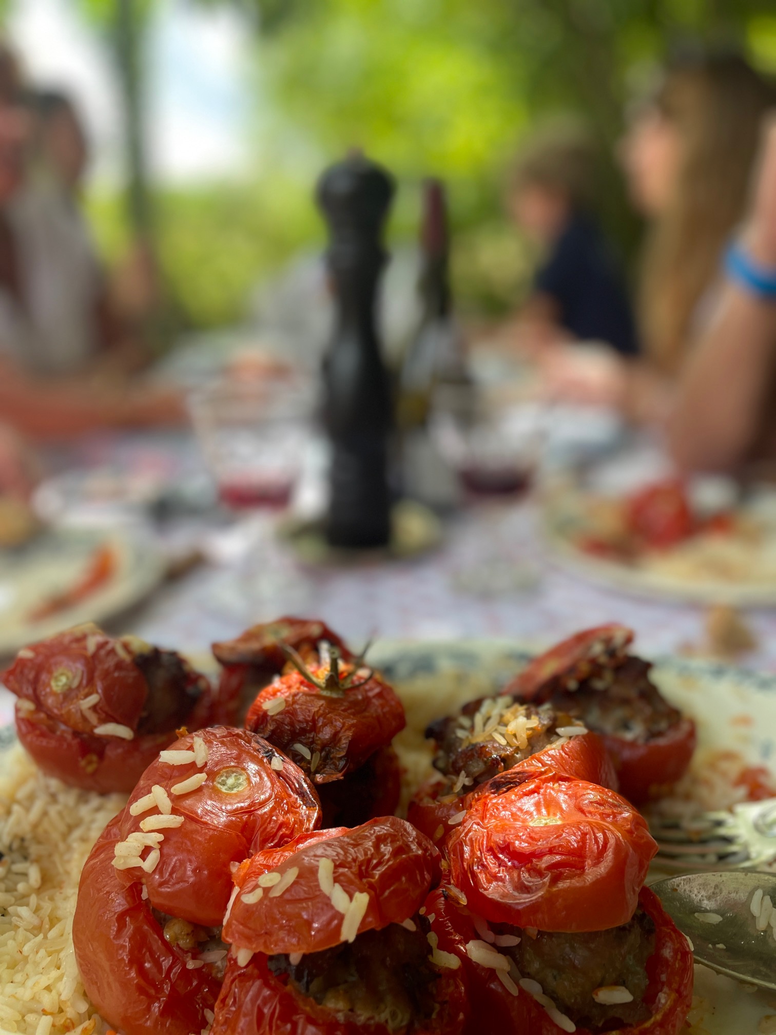tomates farcies koken tijdens de vakantie