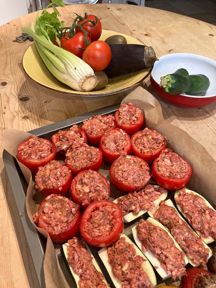 legumes farcis van Egbert