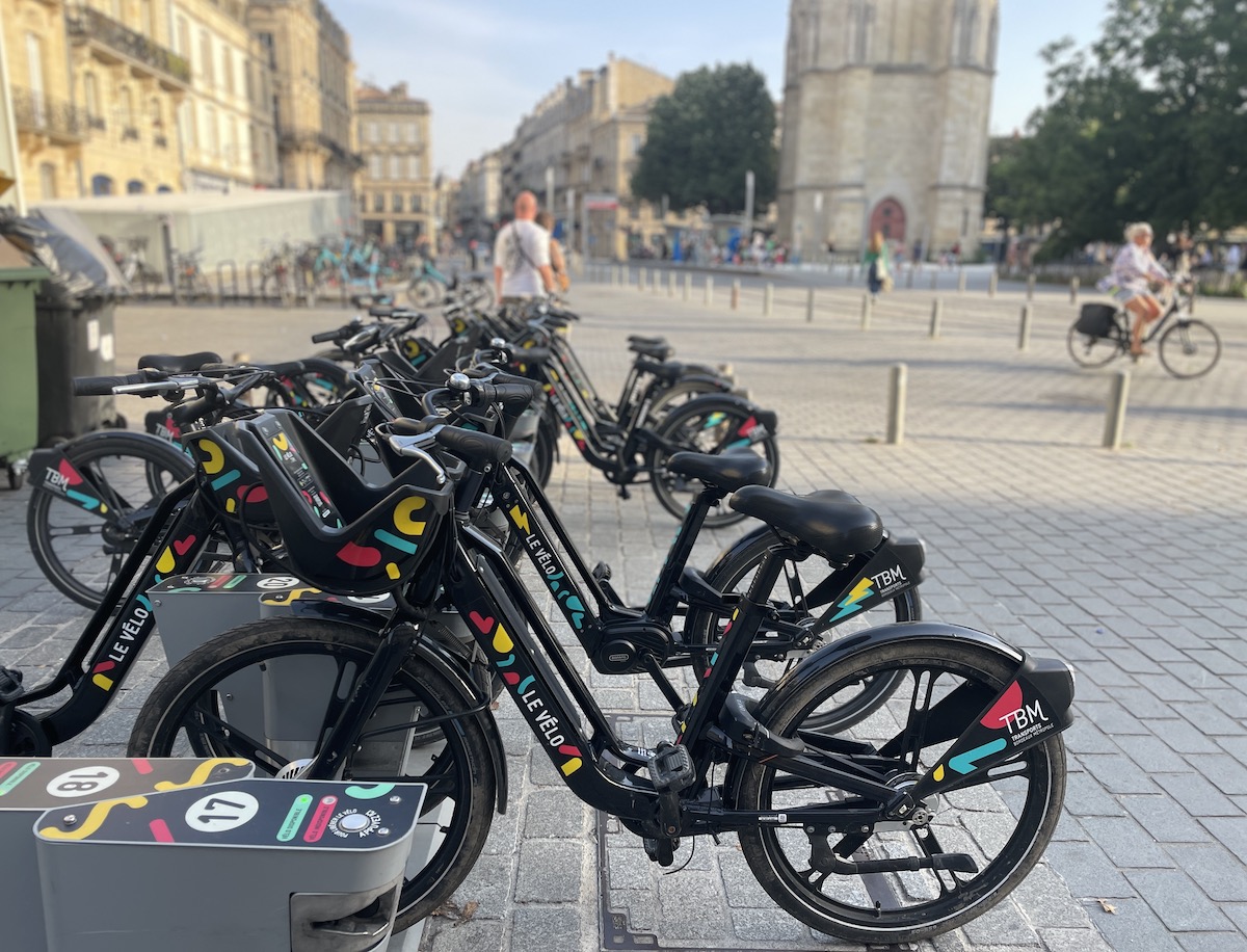 Bordeaux deelfietsen