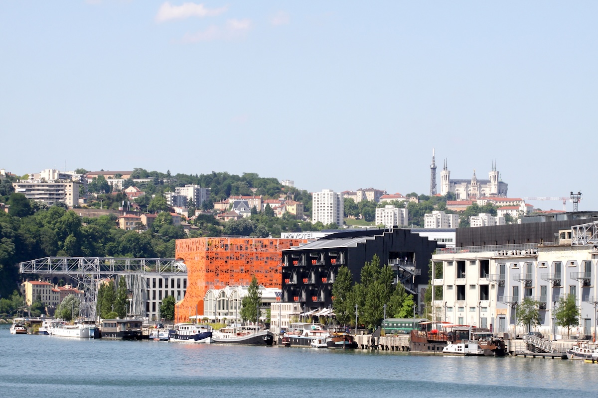 Lyon - de wijk La Confluence