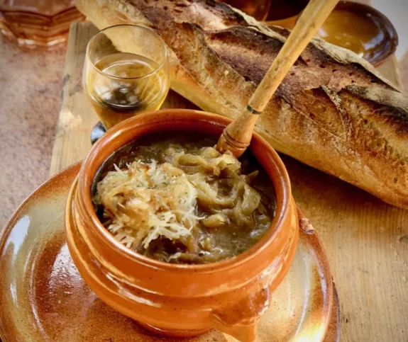 recept voor authentieke Franse uiensoep