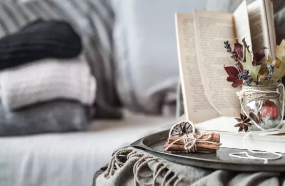 Boek lezen - herfst