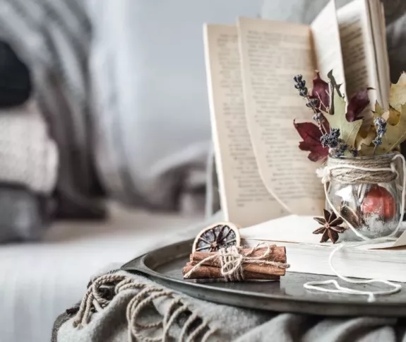 Boek lezen - herfst
