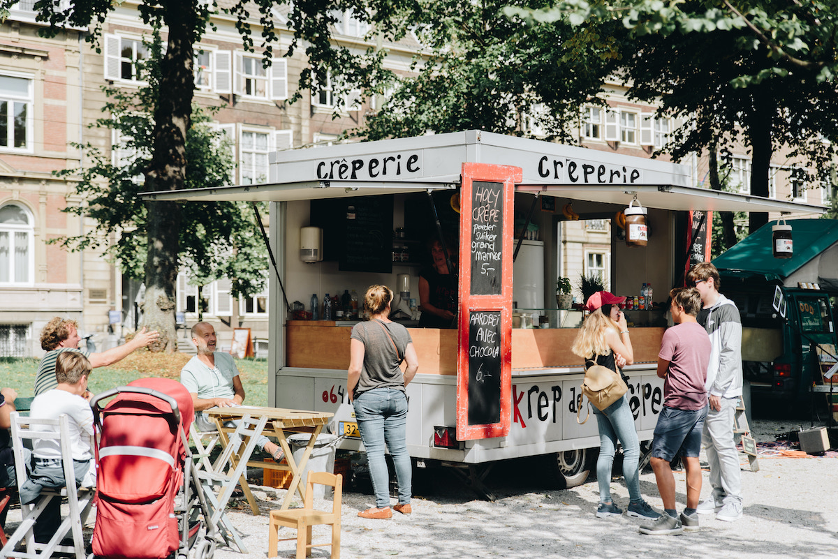 Le Marie Marché Franse markt in Den Haag