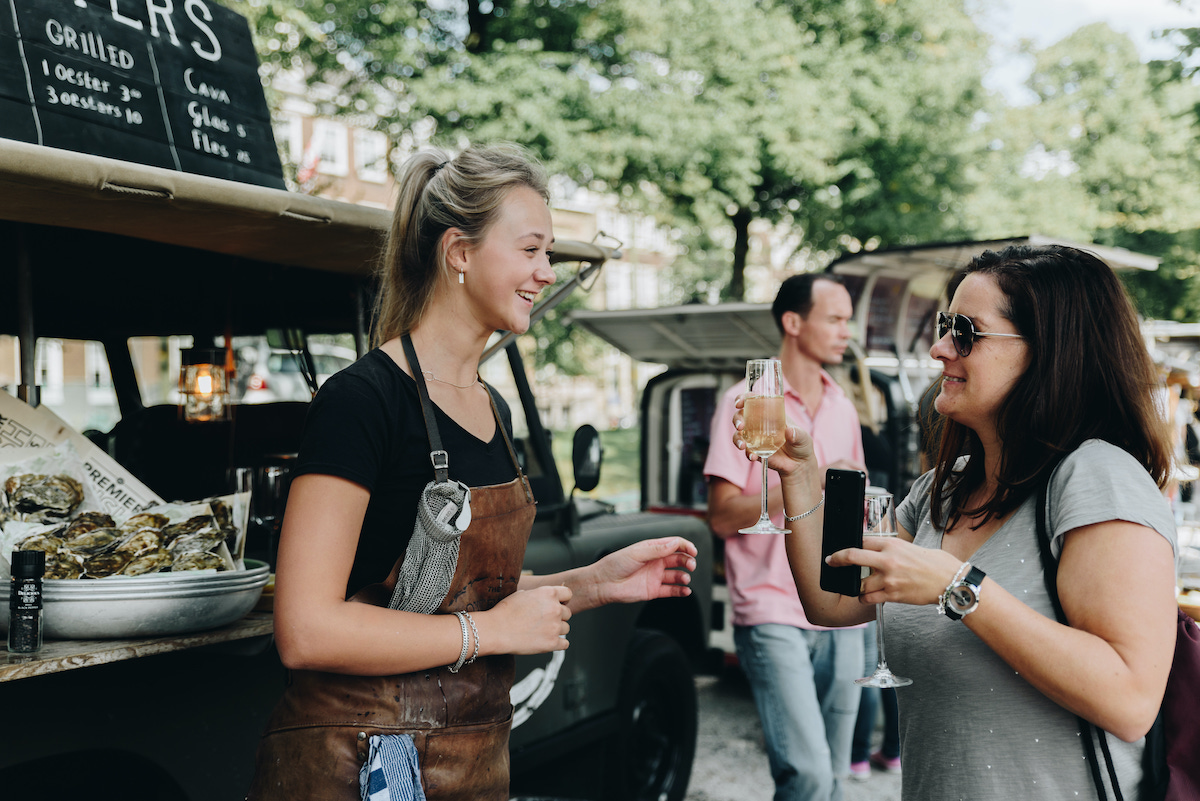 Le Marie Marché Franse markt in Den Haag
