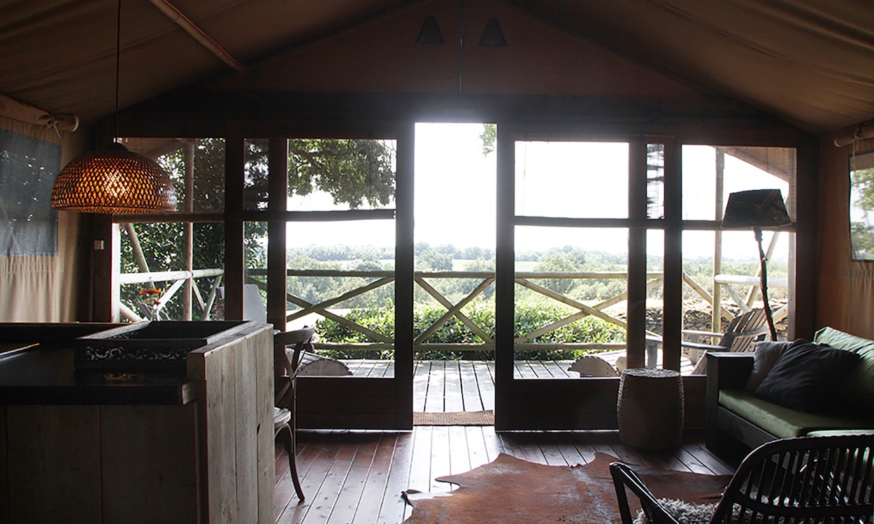 Lodge Breduriere clamping in de Vendee